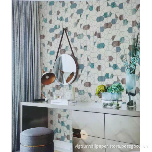 Schlafzimmer PVC 3D Design Wallpaper